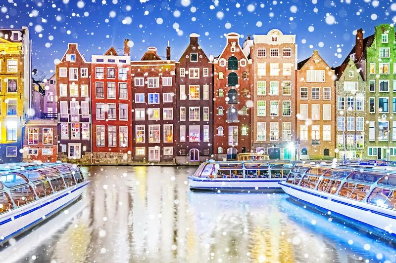 L’hiver à Amsterdam avec une escorte de luxe